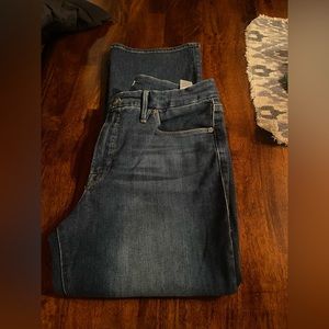Good American boot leg crop denim size 12